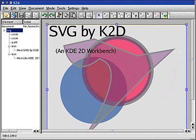KDE 2D Workbench - K2D