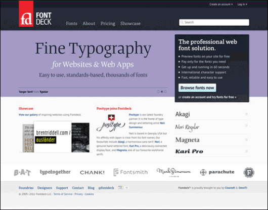 fontdeck
